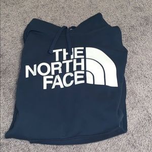 Dark blue North Face hoodie